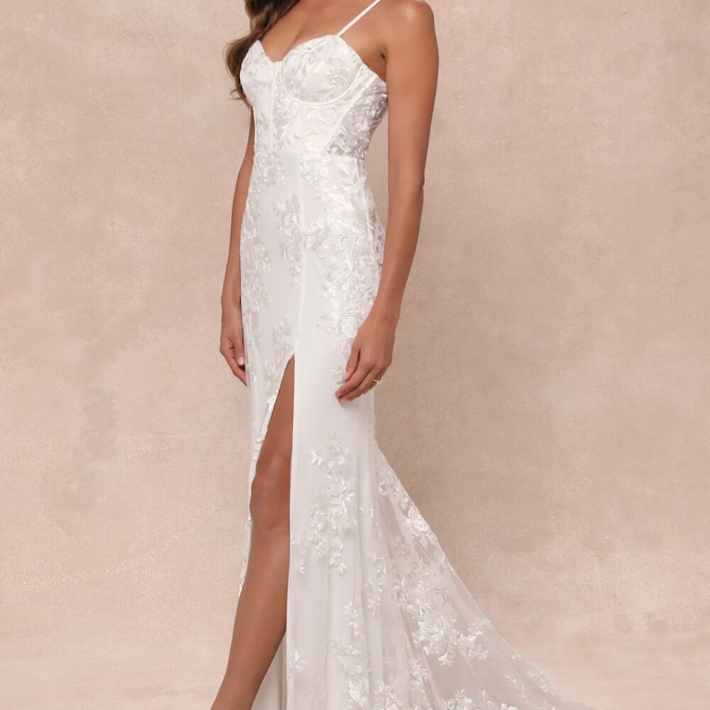 Lulus wedding dress